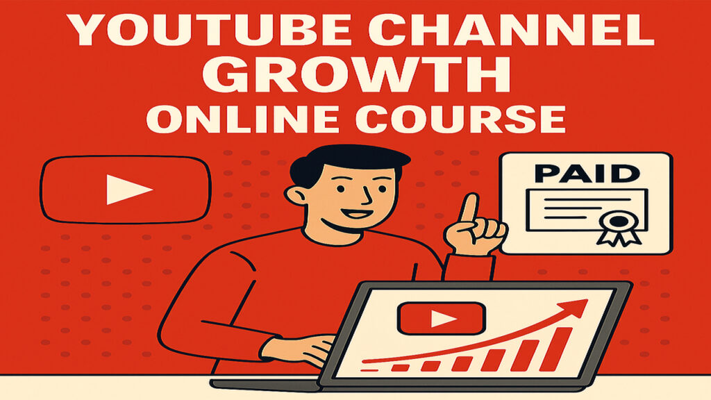 YouTube Channel Mastery Grow, Monetize, Succeed. by-Abu siddik